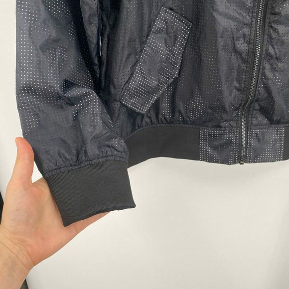 Sovereign Code Perforated Mesh Bomber Jacket - Picture 5 of 9